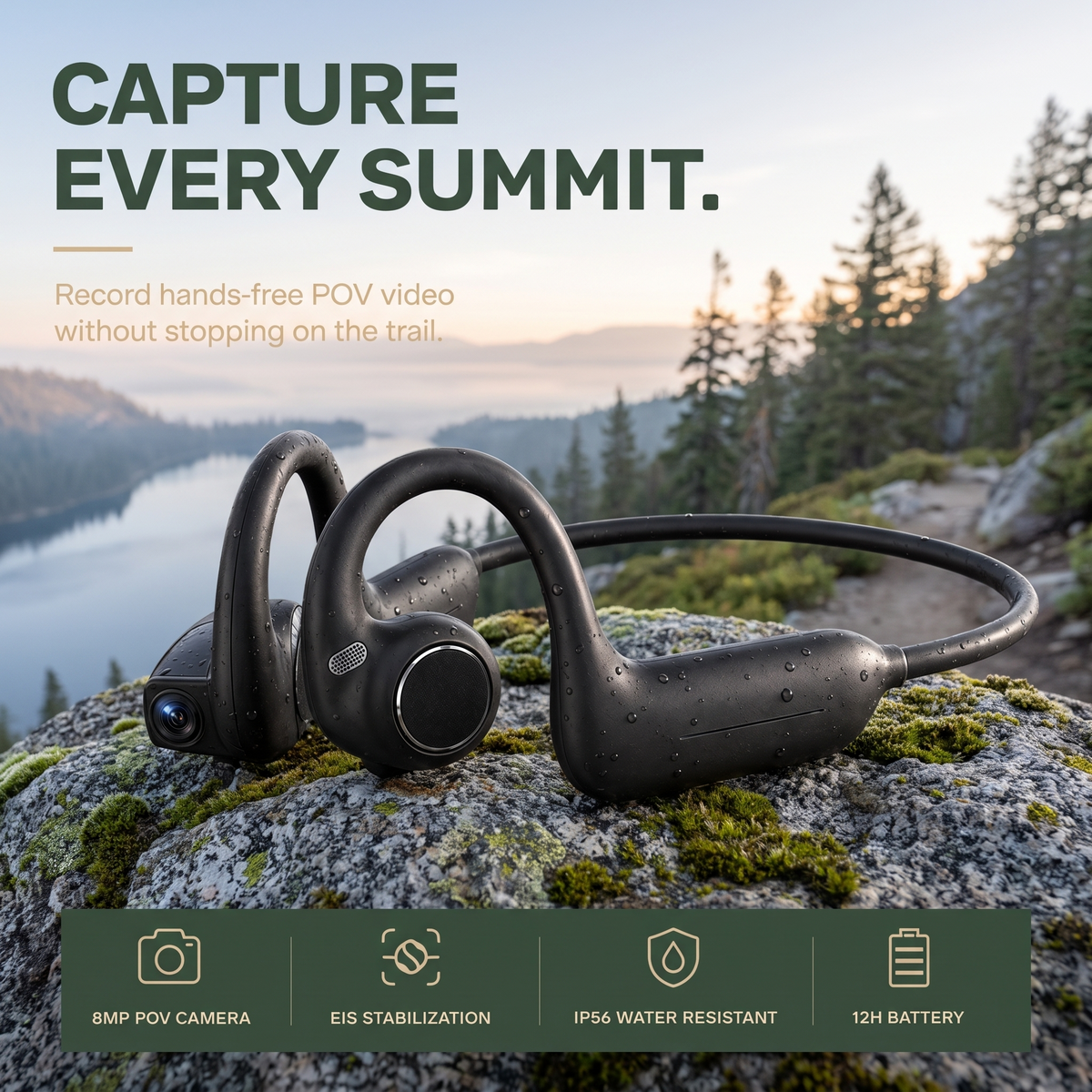 POVPODS™ Trail Camera Earbuds